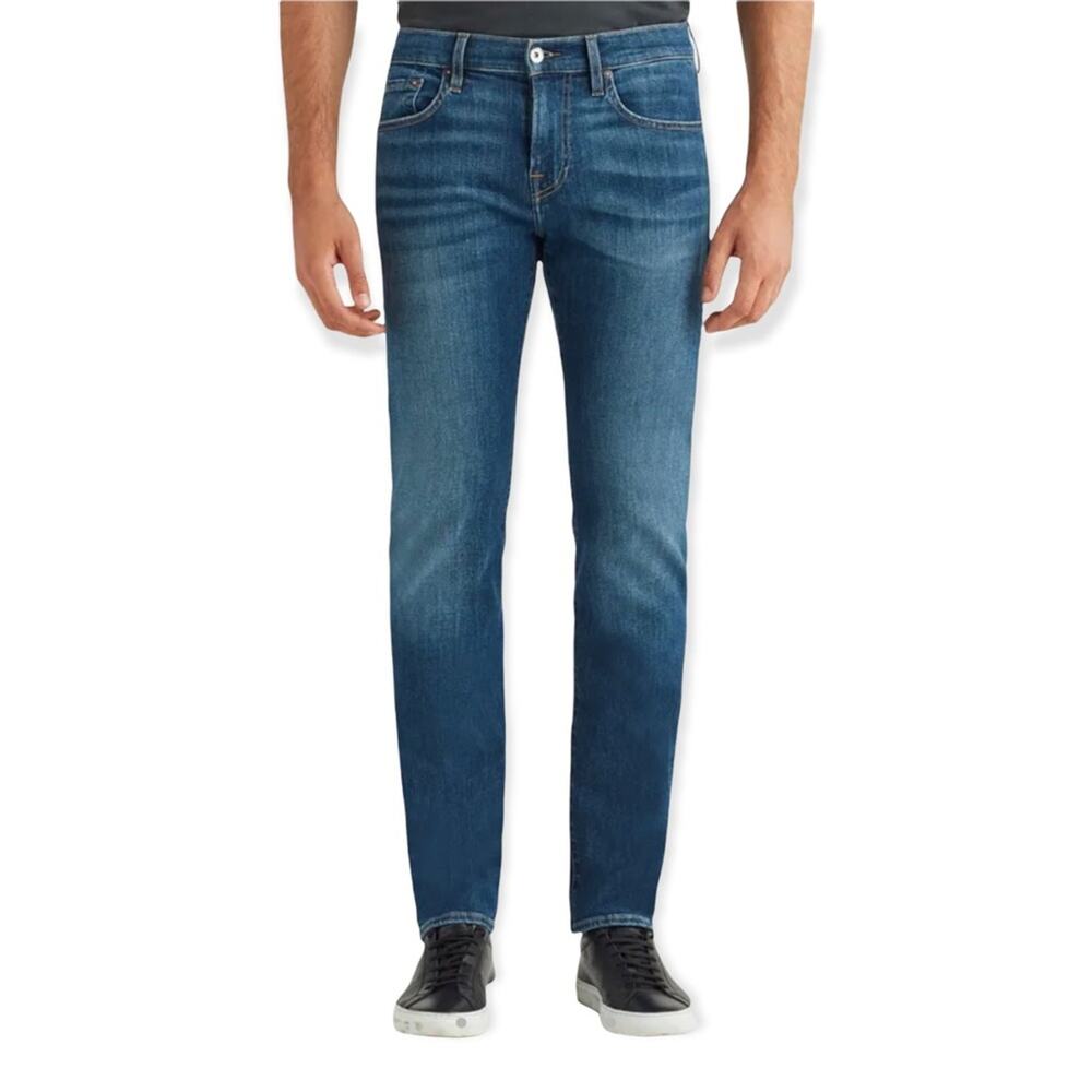 7 For All Mankind Slimmy Luxe Performance Men's Jeans 053768 Distressed 29
